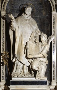 San Felipe Neri con un ángel